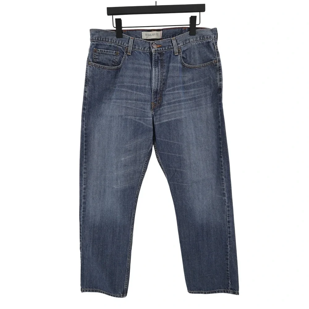 Levi Strauss 505 Regular Fit Mens Jeans 38x32 (measures‎ 31